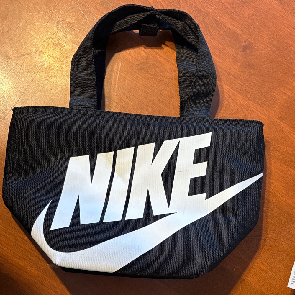 Nike Black Lunch Bag with White Logo